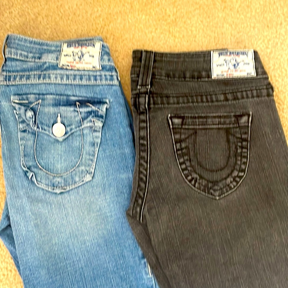 SOLD. pair True Religion size 28